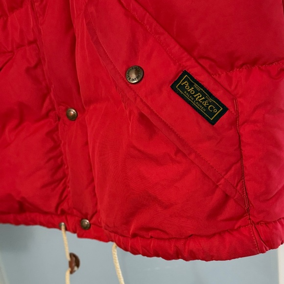 Polo by Ralph Lauren Vibrant Red Puffer Jacket - Picture 6 of 12
